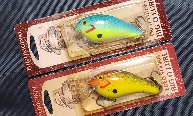 Wood Fred Young's Original Big O Lure Oxbow Bream Cotton Cordell